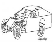 Coloriage voitures tuning