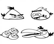 Coloriage les angry birds
