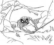 Coloriage spiderman 185