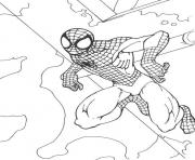 Coloriage spiderman 279