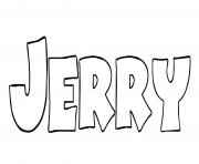 Coloriage Jerry
