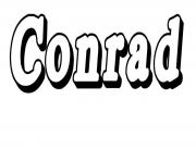 Coloriage Conrad