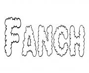 Coloriage Fanch