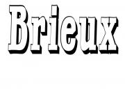 Coloriage Brieux