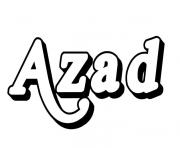 Coloriage Azad