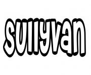 Coloriage Sullyvan