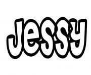Coloriage Jessy