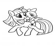 Coloriage my little poney 7