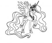 Coloriage my little poney 10