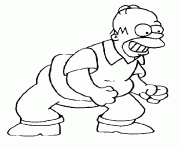 Coloriage homer