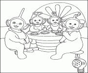 Coloriage Telettubies 016