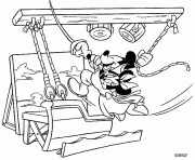 Coloriage Mickey et Minniefont du cinema