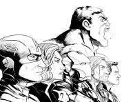 Coloriage Avengers Pictures