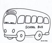 Coloriage dessin bus enfant 24