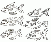 Coloriage poisson avril 2016
