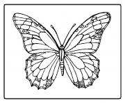 Coloriage papillon 8