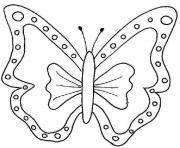 Coloriage papillon 18