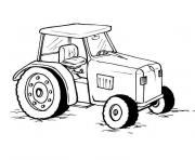 Coloriage tracteur claas