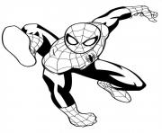 Coloriage ultimate spiderman 4