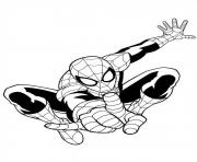 Coloriage ultimate spiderman