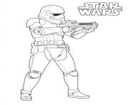 Coloriage stormtrooper star wars 7