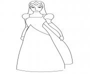 Coloriage disney princesse 247