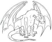 Coloriage dragon 298