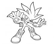 Coloriage sonic 11