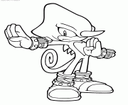 Coloriage sonic 247