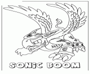 Coloriage skylanders spyros adventure air series1 sonic boom