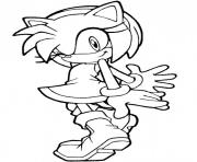 Coloriage sonic 64