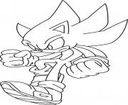 Coloriage sonic 129