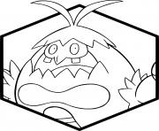 Coloriage pokemon xy crabominable