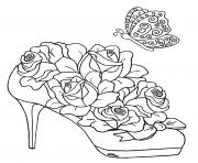 Coloriage roses 188