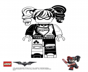 Coloriage Harley Quinn Batman Lego Movie
