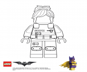 Coloriage BarbGor Lego Batman Movie