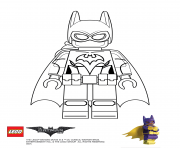 Coloriage Batgirl Lego Batman Movie