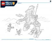 Coloriage Lego NEXO KNIGHTS products 6