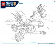 Coloriage Lego Nexo Knights file page2