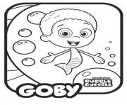 Coloriage Goby Bubble Guppies