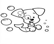Coloriage Bubble Guppies dog