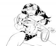 Coloriage wonder woman 2017 by swave18
