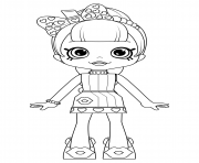 Coloriage Cute Shoppies Doll Lippy Lulu Coloring