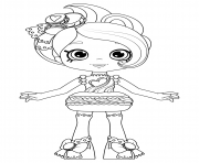 Coloriage Macy Macaron from Happy Places Kitty Kitchen Print and Color