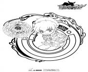 Coloriage beyblade 4