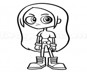 Coloriage terra from teen titans go
