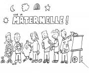 Coloriage maternelle rentree scolaire