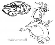 Coloriage Discord MLP