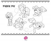 Coloriage pinkie pie my little pony