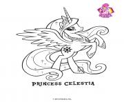 Coloriage Princesse Celestra Crystal Empire My little pony